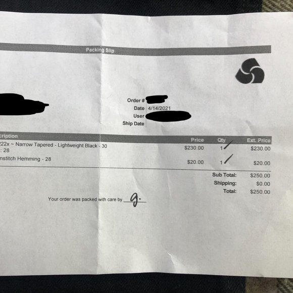 NEW 3sixteen NT-222x ~ Lightweight Black 30 - Picture 12 of 12